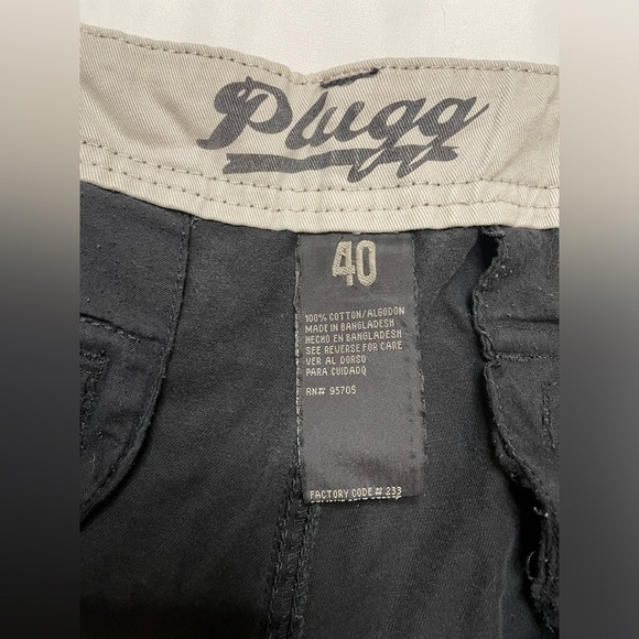 Plugg size 40 black cargo shorts - Picture 5 of 5